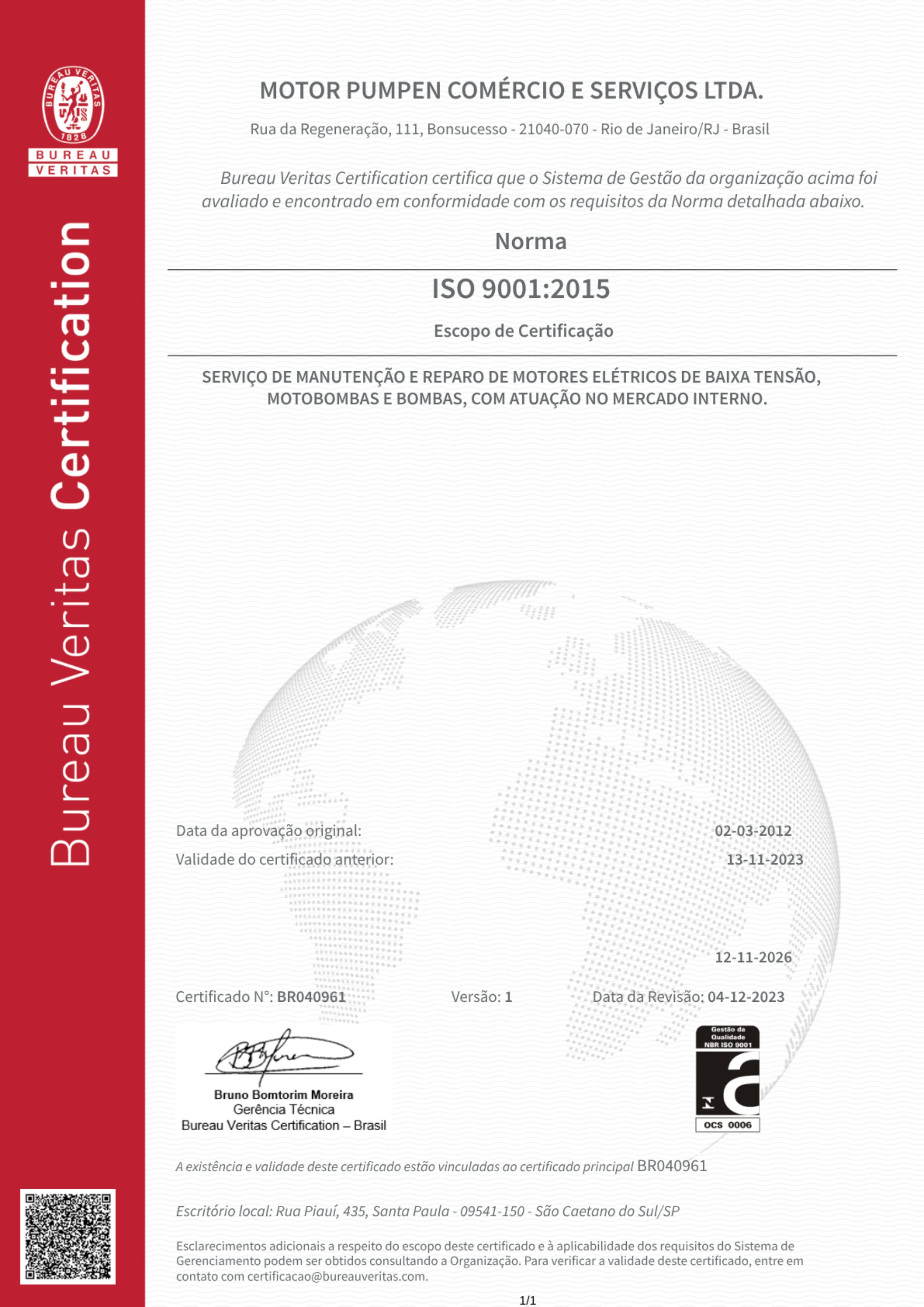 certificado